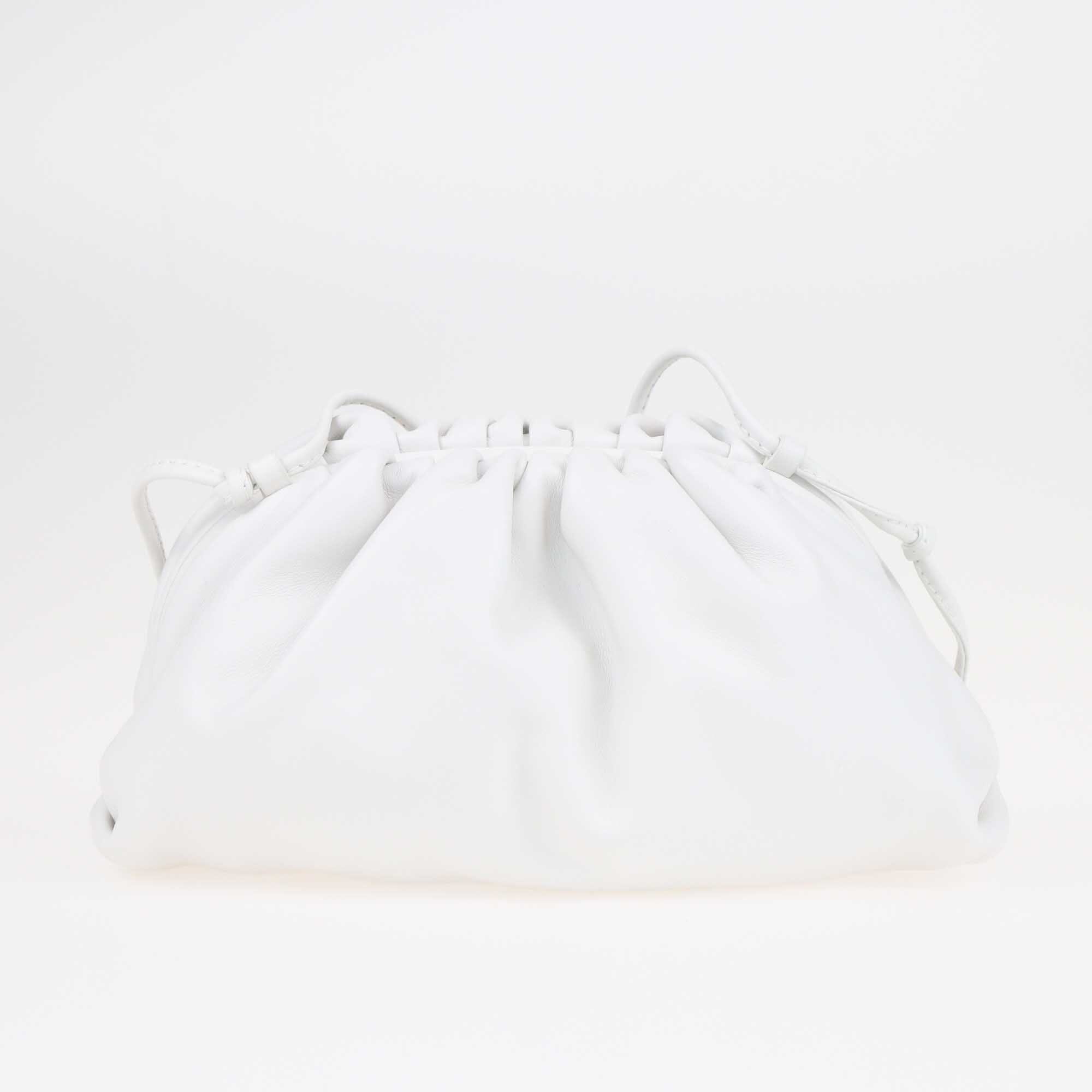 Bottega Veneta White Mini The Pouch Bag Bags Bottega Veneta 