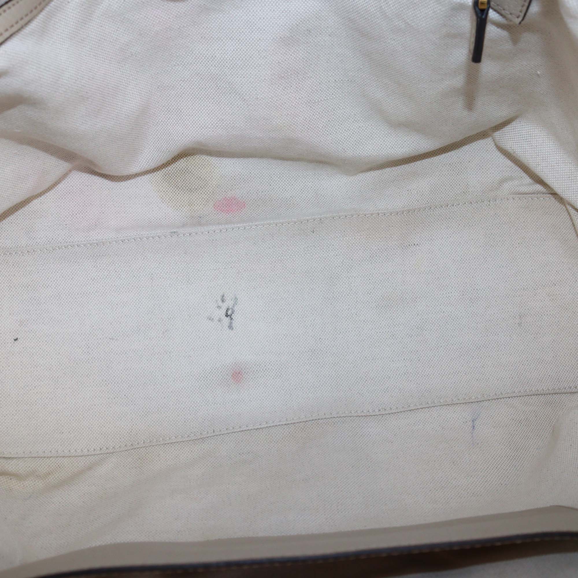 Gucci Beige GG Supreme Canvas Large Ophidia Tote