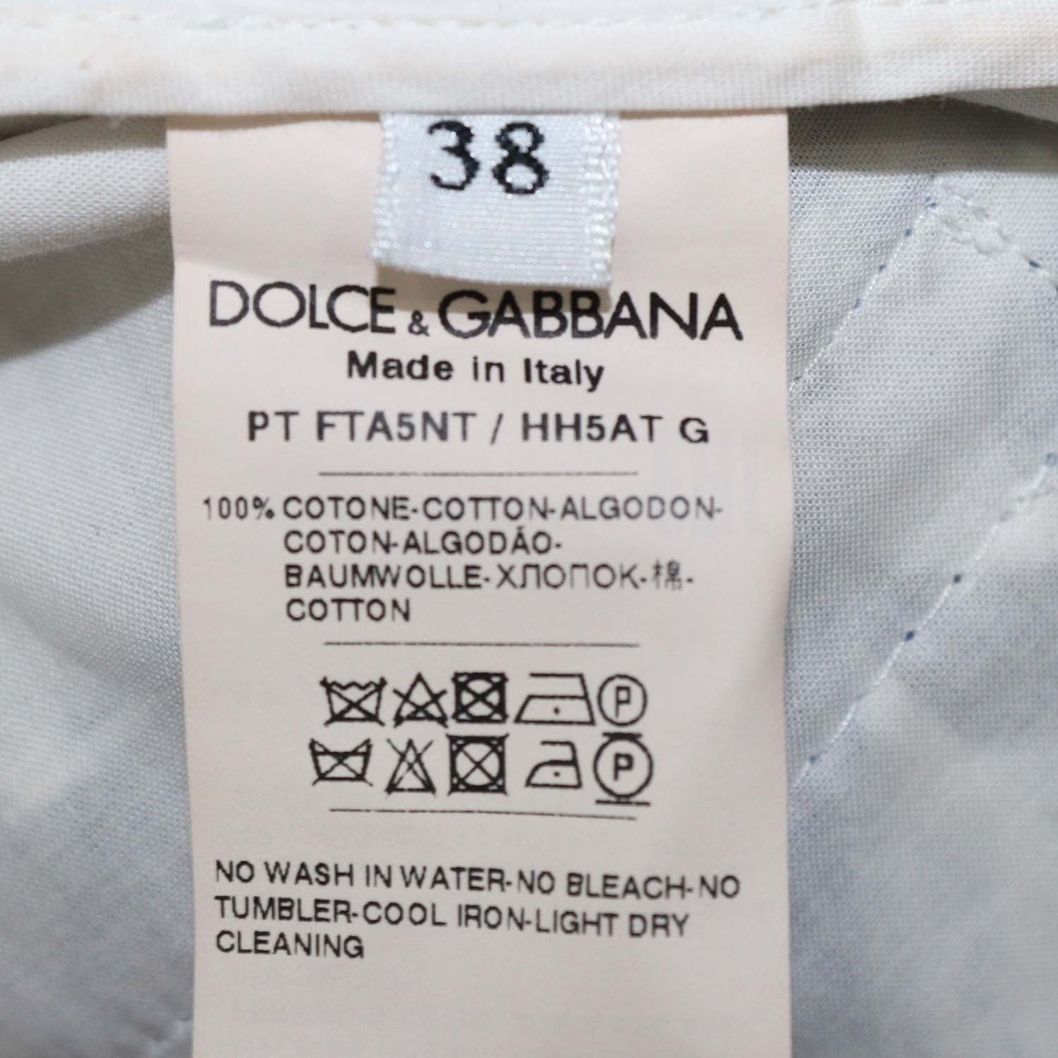 Dolce & Gabbana Multicolor Majolica Print Cotton Shirt and Crop Wide Leg Pants Set
