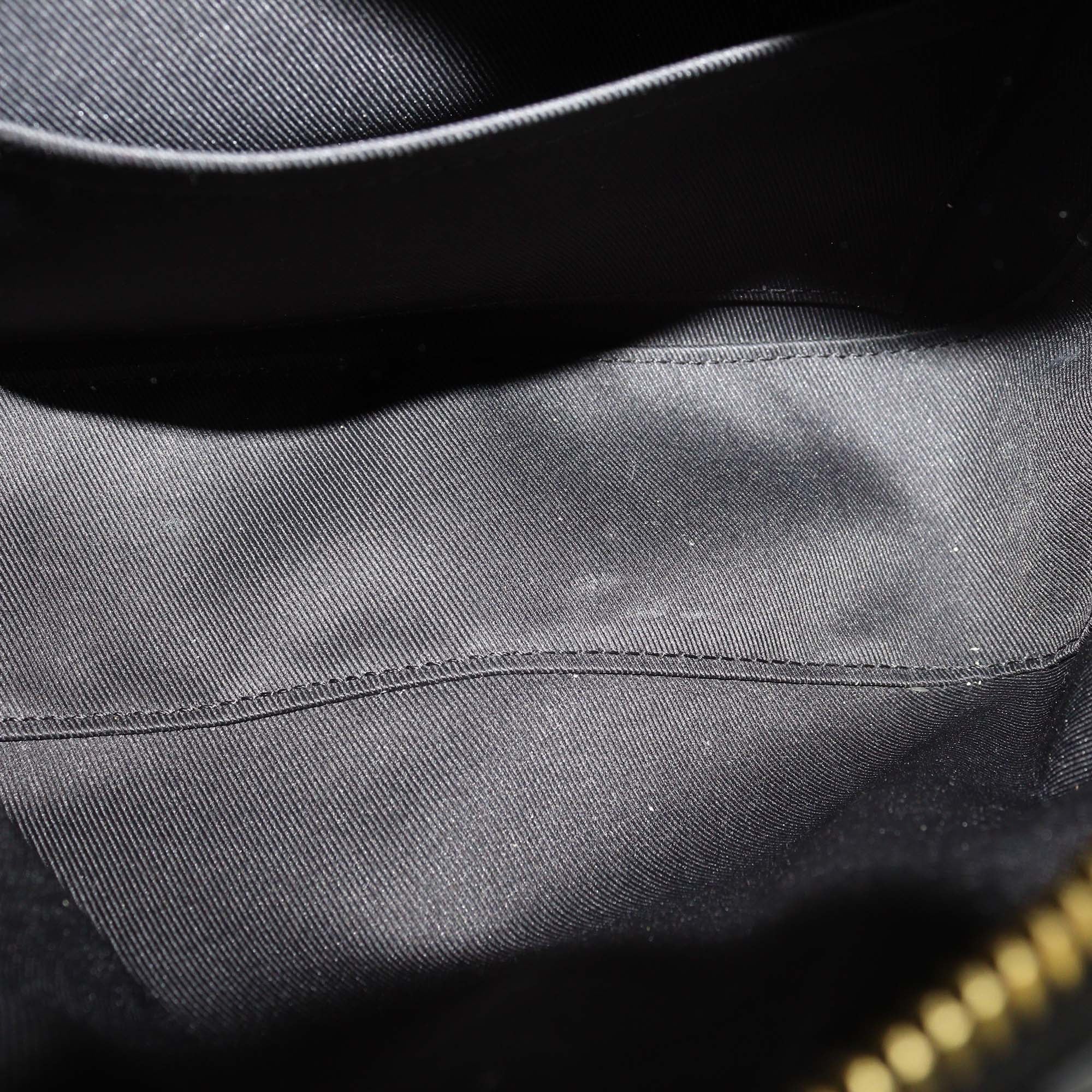 Louis Vuitton Black Monogram Canvas Saintonge Crossobdy Bag