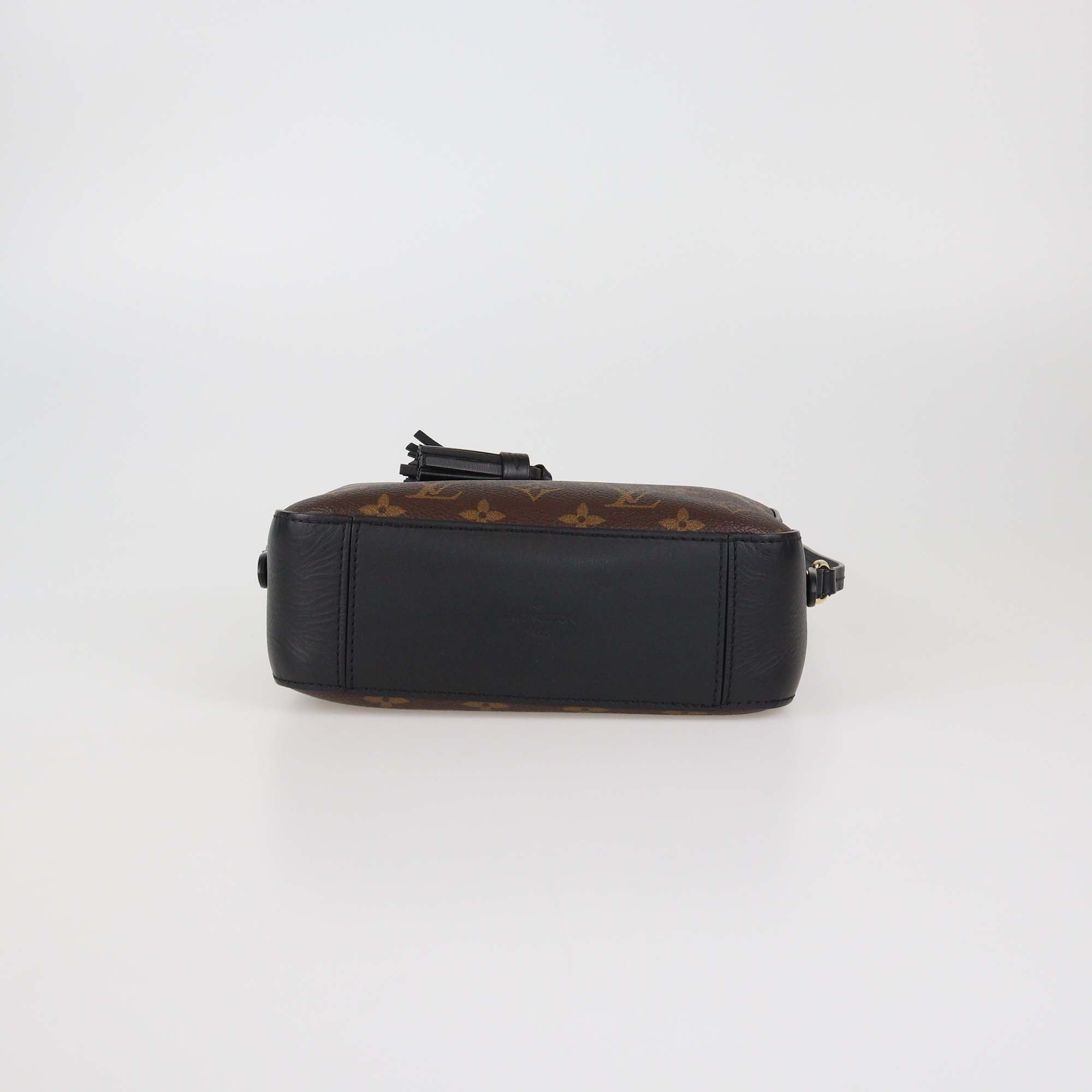 Louis Vuitton Black Monogram Canvas Saintonge Crossobdy Bag