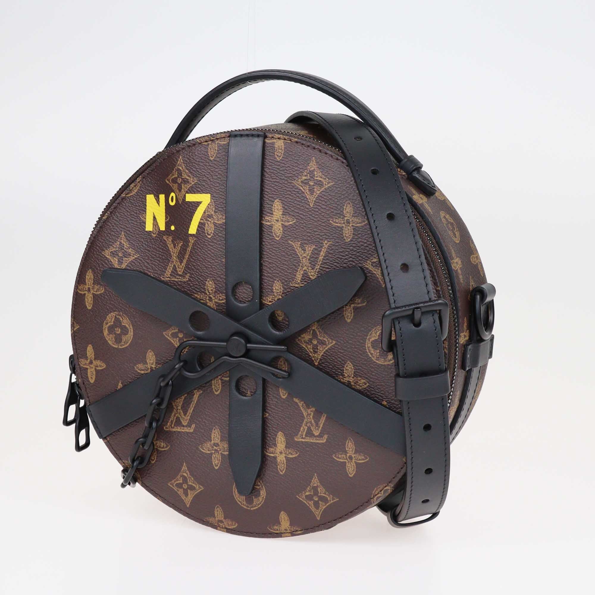 Louis Vuitton Monogram No. 7 Virgil Abloh Wheel Box Bag Bags Louis Vuitton 