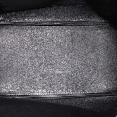 Hermes Black Togo Leather Retourne Gold Hardware Birkin 35 Bag