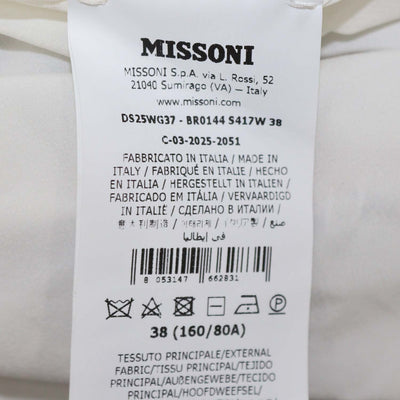 Missoni Metallic Multicolor Blend Viscose Halter Neck Maxi Dress