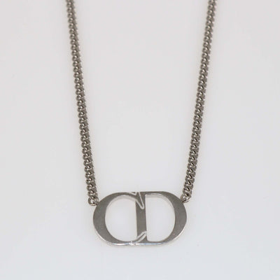 Christian Dior Sterling Silver CD Icon Pendant Necklace Mens Christian Dior 