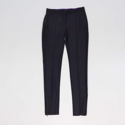 Sandro Midnight Blue Blend Nylon Zip Pockets Leggings