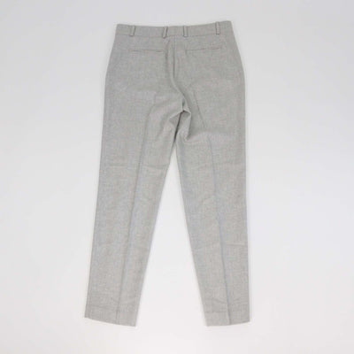 Loro Piana Grey Cashmere Straight Fit Pants