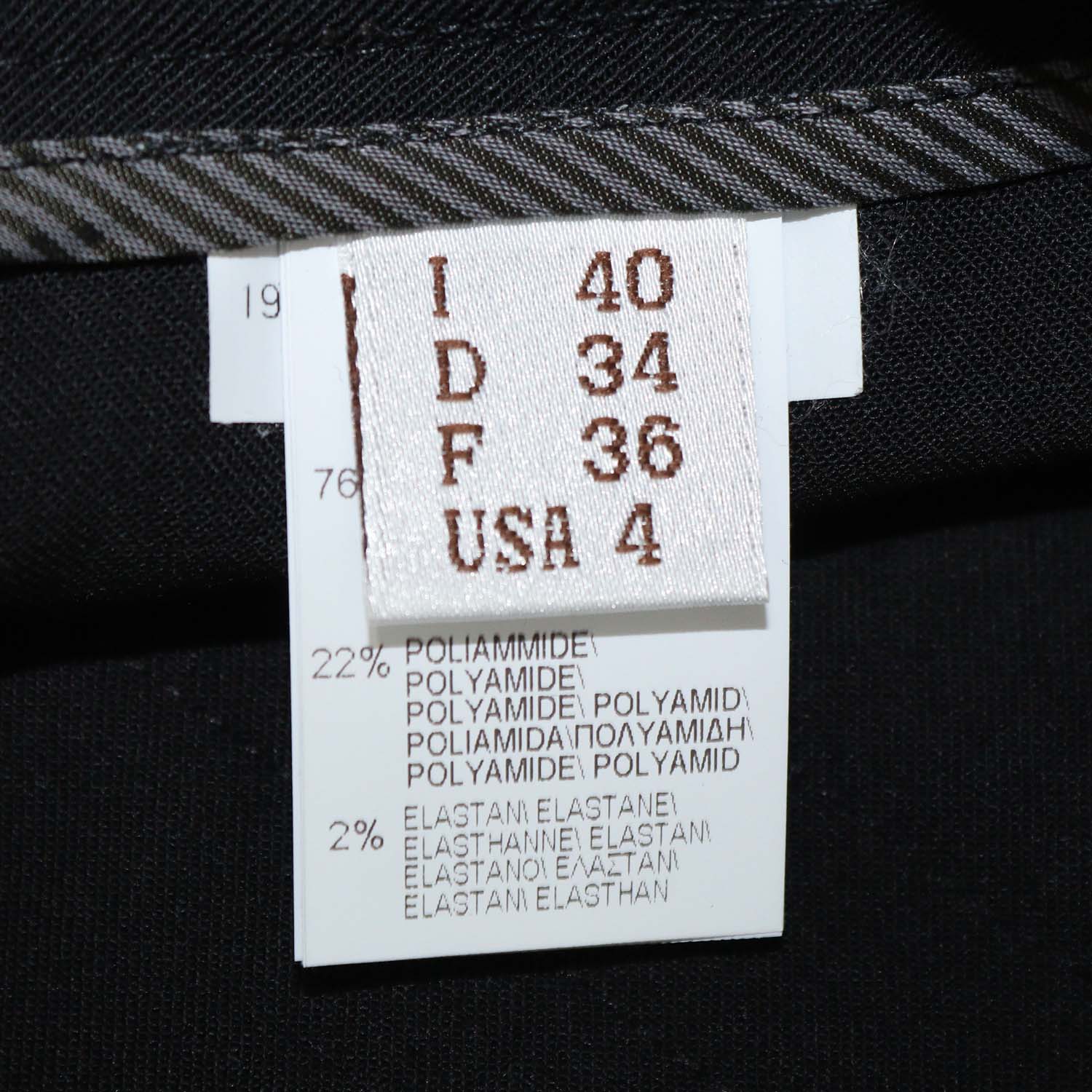 Brunello Cucinelli Black Blend Wool Slim Pants