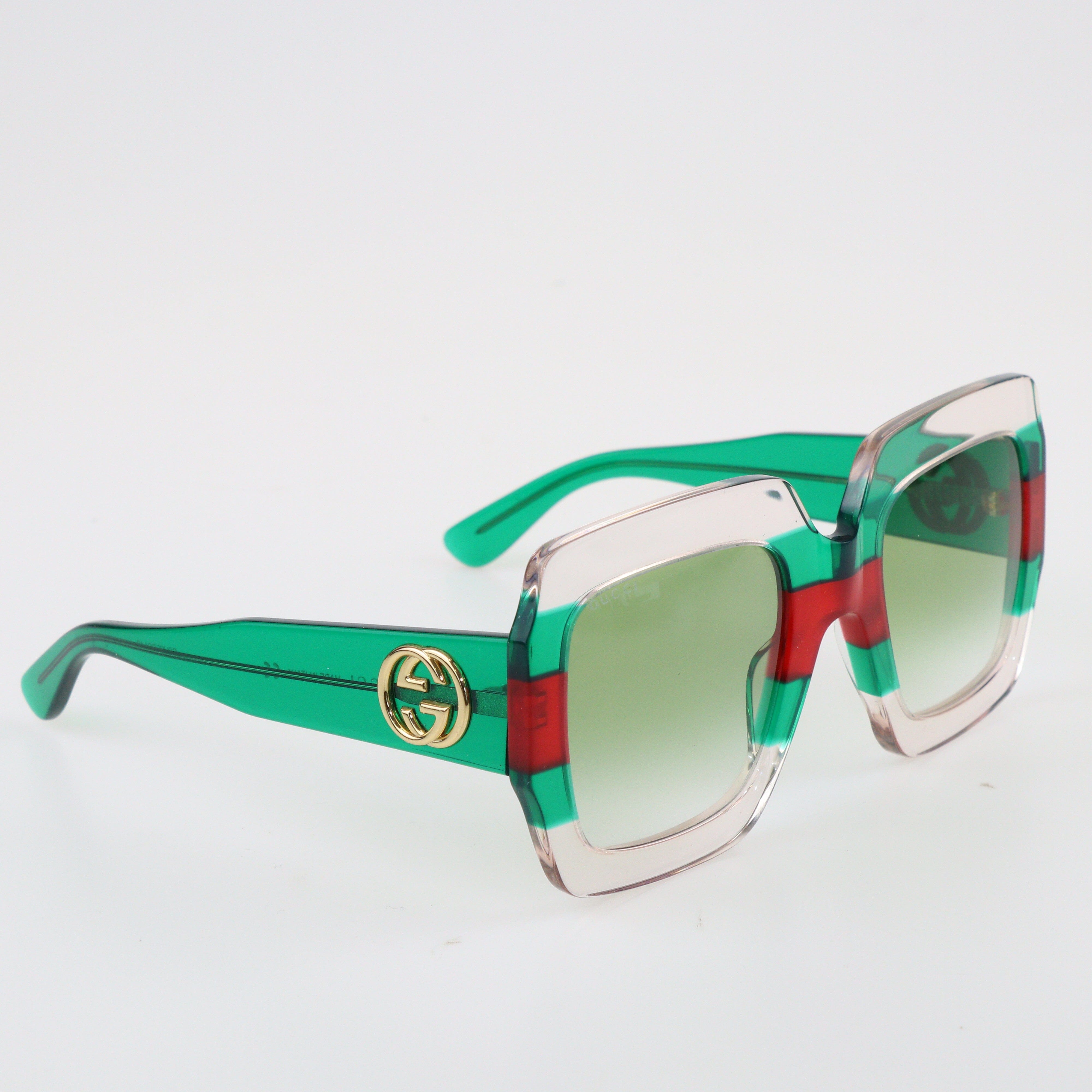 Transparent Web Detail GG0178S Sunglasses Accessories Gucci 