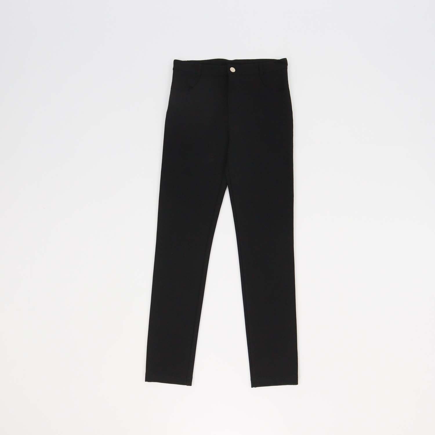Givenchy Black Viscose Blend Skinny Leg Pants