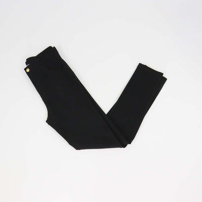 Givenchy Black Viscose Blend Skinny Leg Pants