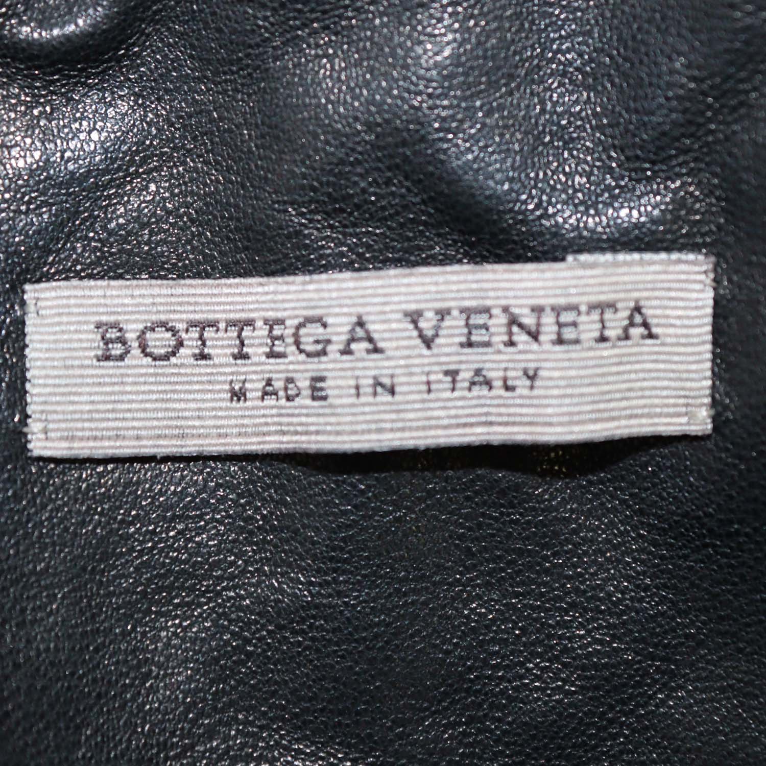 Bottega Veneta Black Leather Belted Jogger Pants