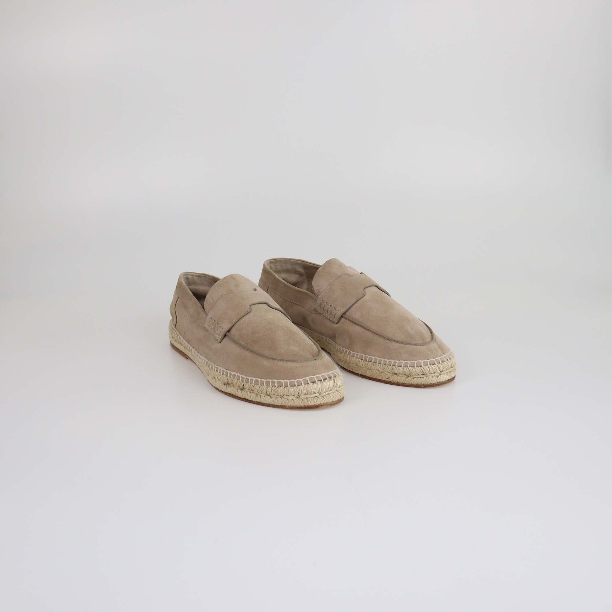 Hermes Etoupe Trip Espadrille Loafers Mens Hermes 