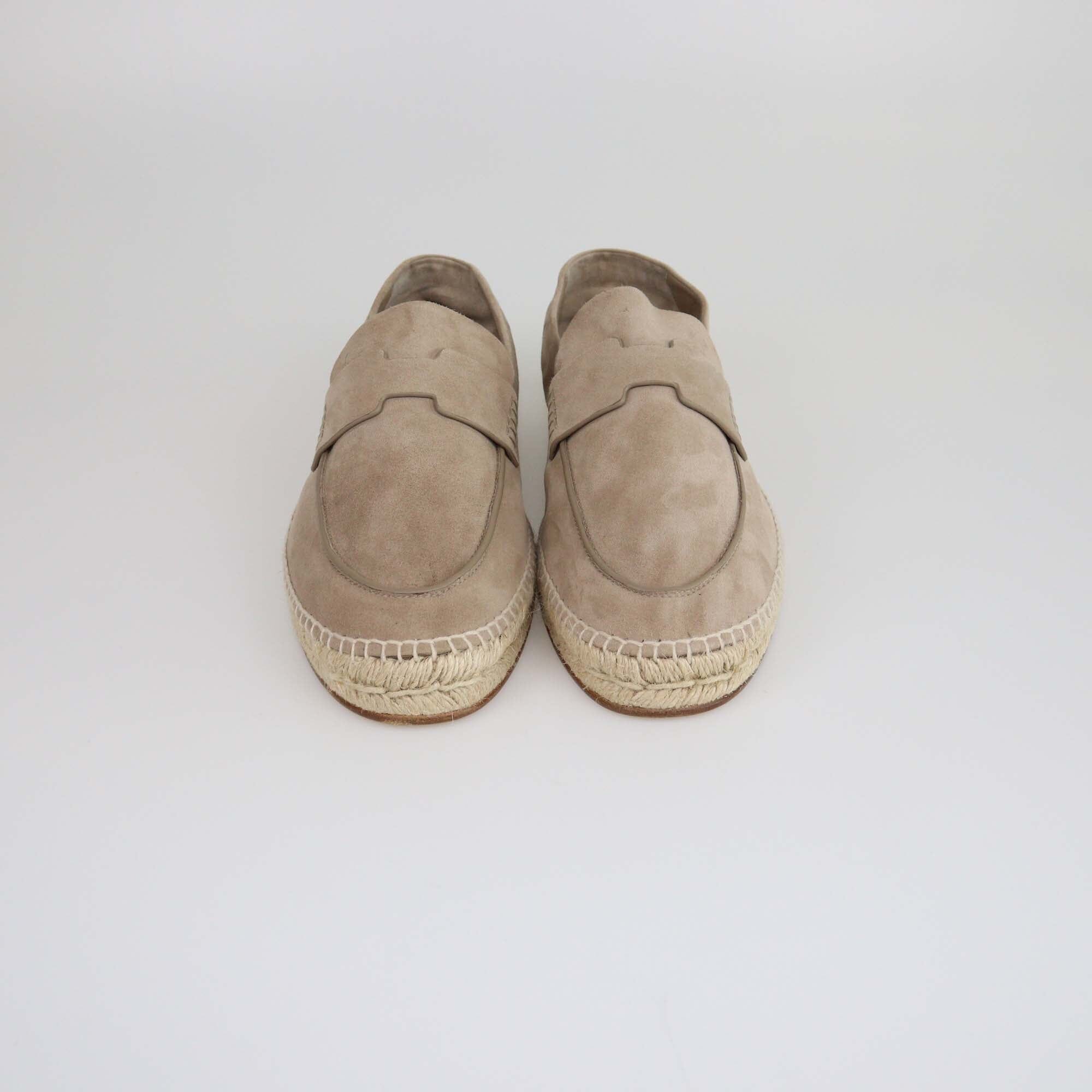 Hermes Etoupe Trip Espadrille Loafers Mens Hermes 