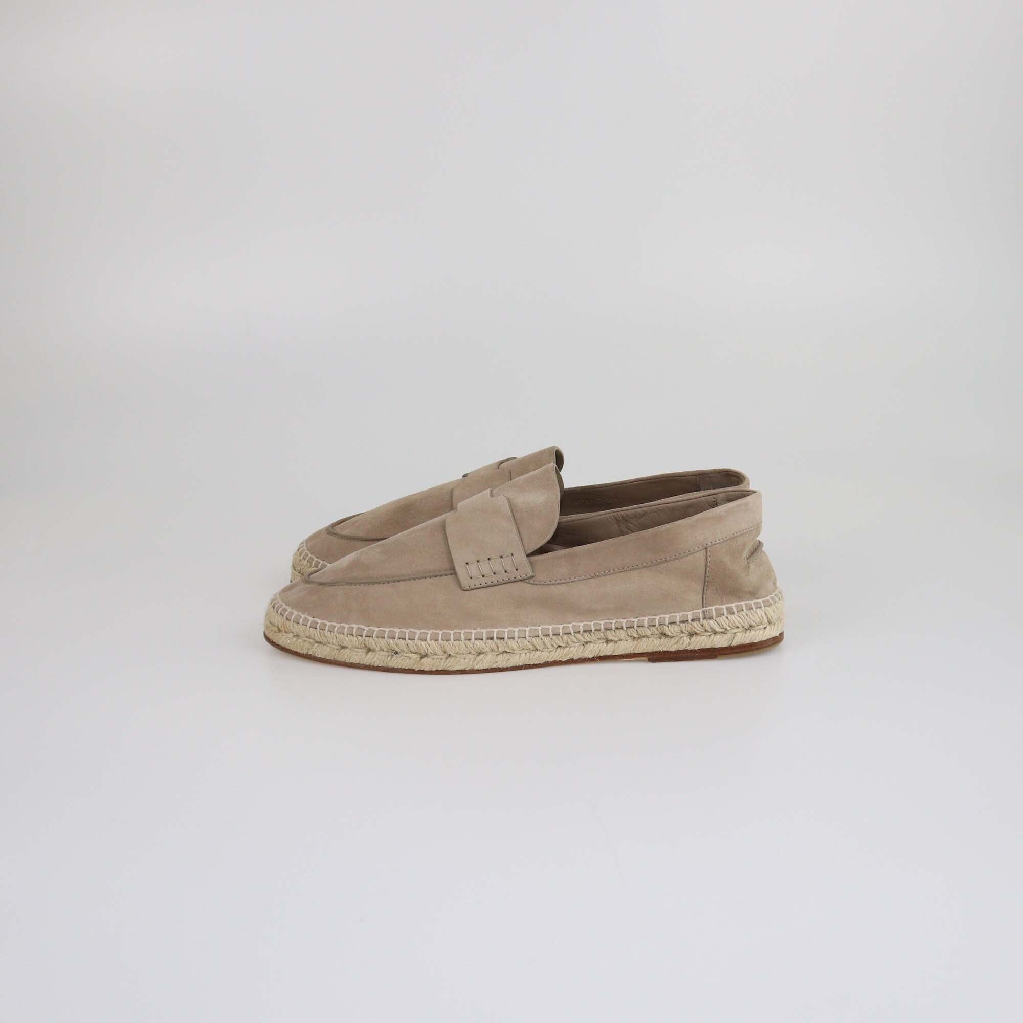 Hermes Etoupe Trip Espadrille Loafers Mens Hermes 