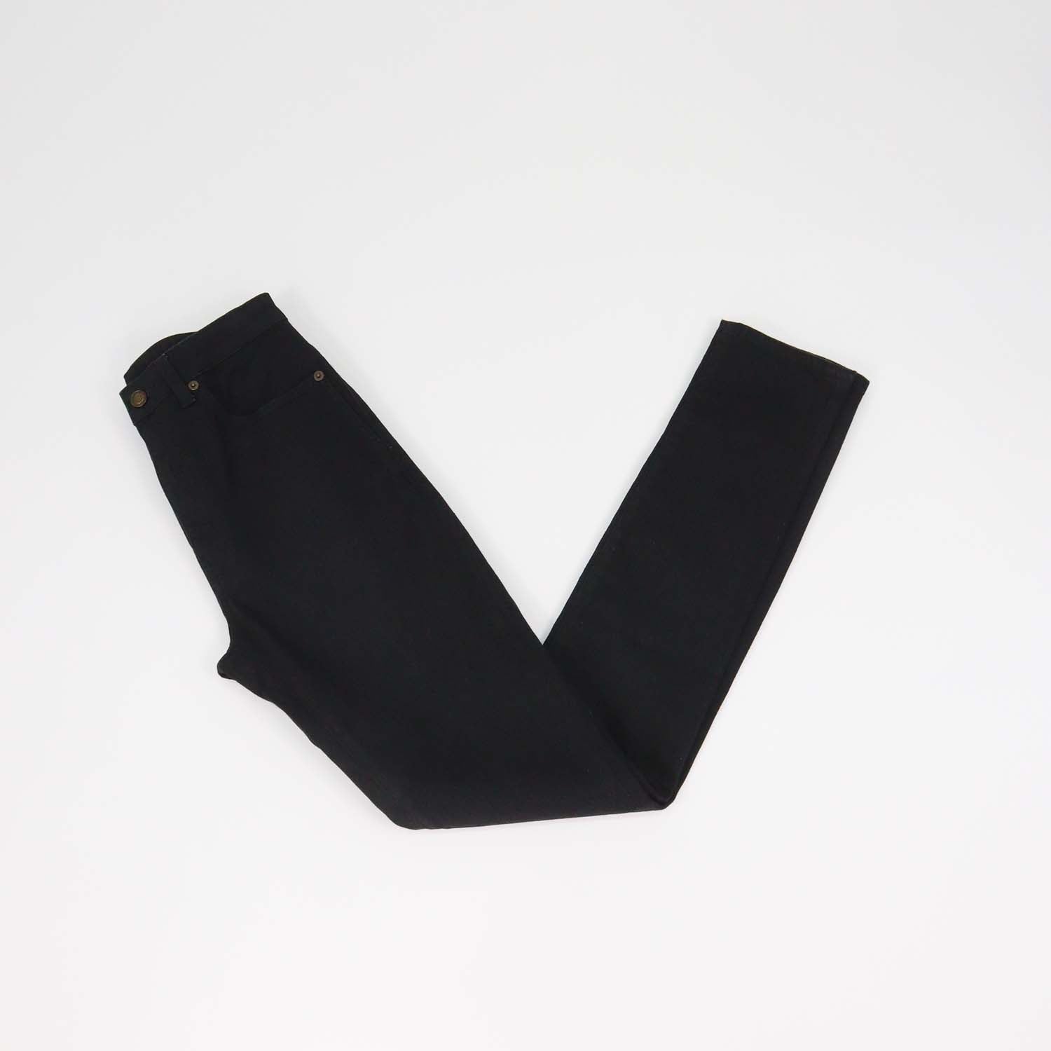 Saint Laurent Black Denim Skinny Leg Pants