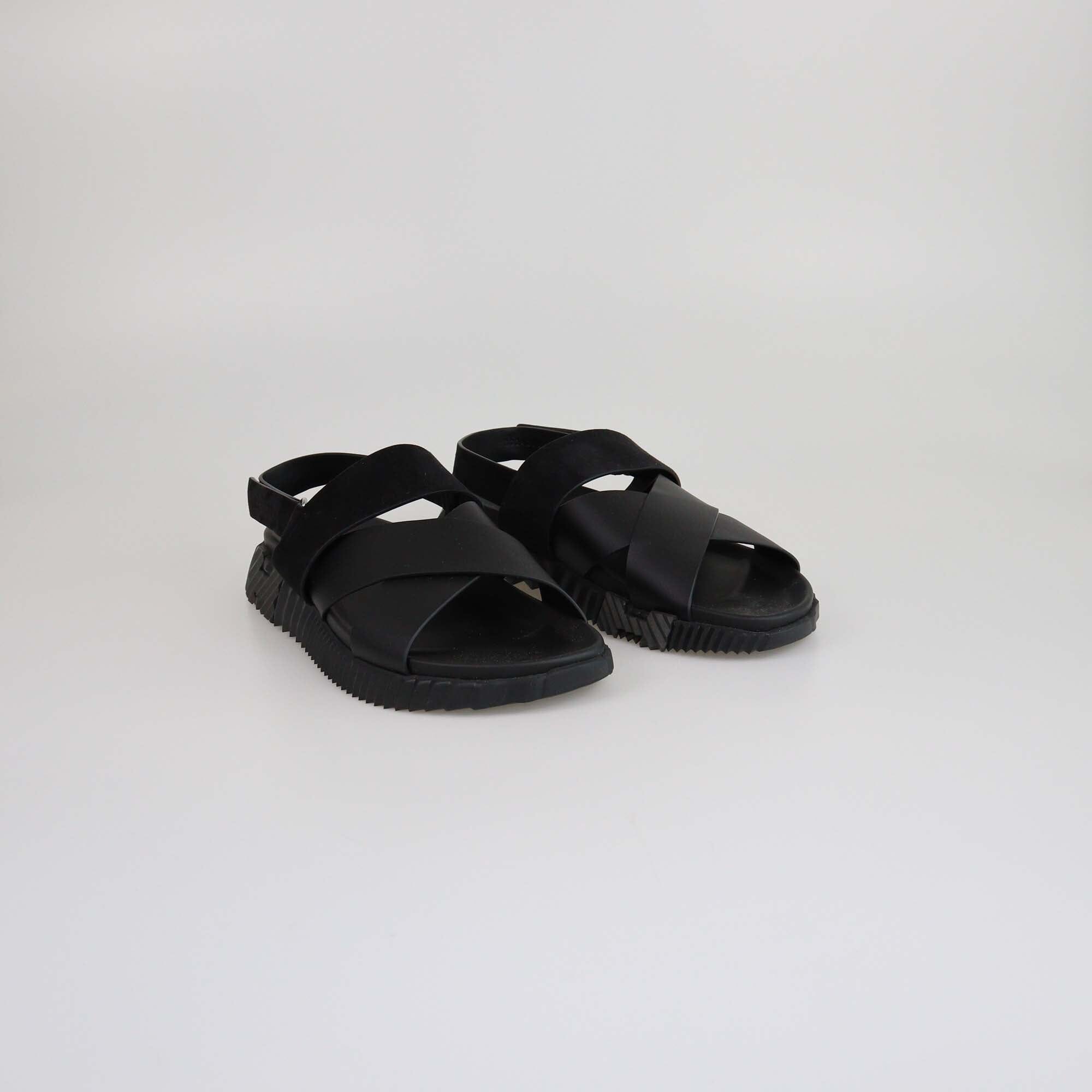 Hermes Noir Electric Sandals Mens Hermes 