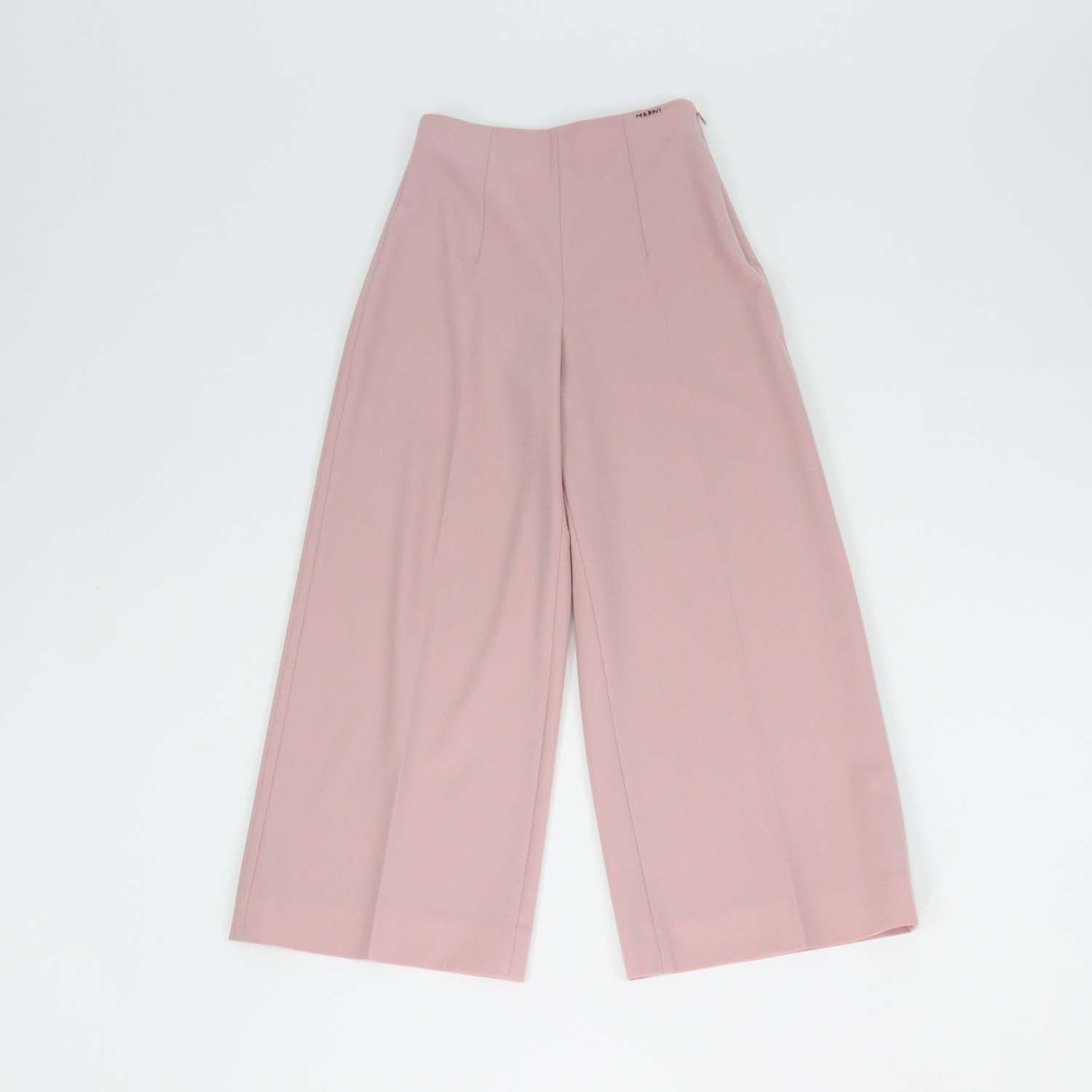 Marni Pink Cotton Wide Leg