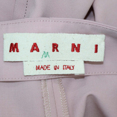 Marni Pink Cotton Wide Leg