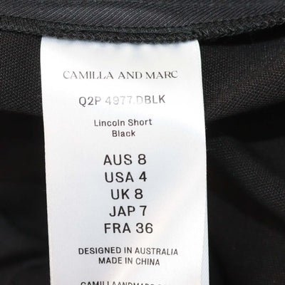 Camilla And Marc Black Long Shorts