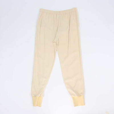 Stella McCartney Cream Viscose Cady Jogger Pants