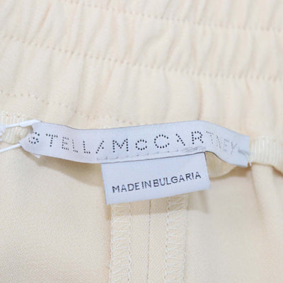 Stella McCartney Cream Viscose Cady Jogger Pants