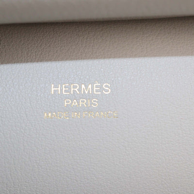 Hermes Beton Evercolor Leather Mini Jypsiere Bag