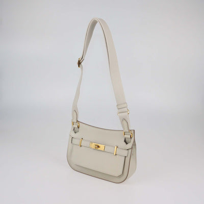 Hermes Beton Evercolor Leather Mini Jypsiere Bag