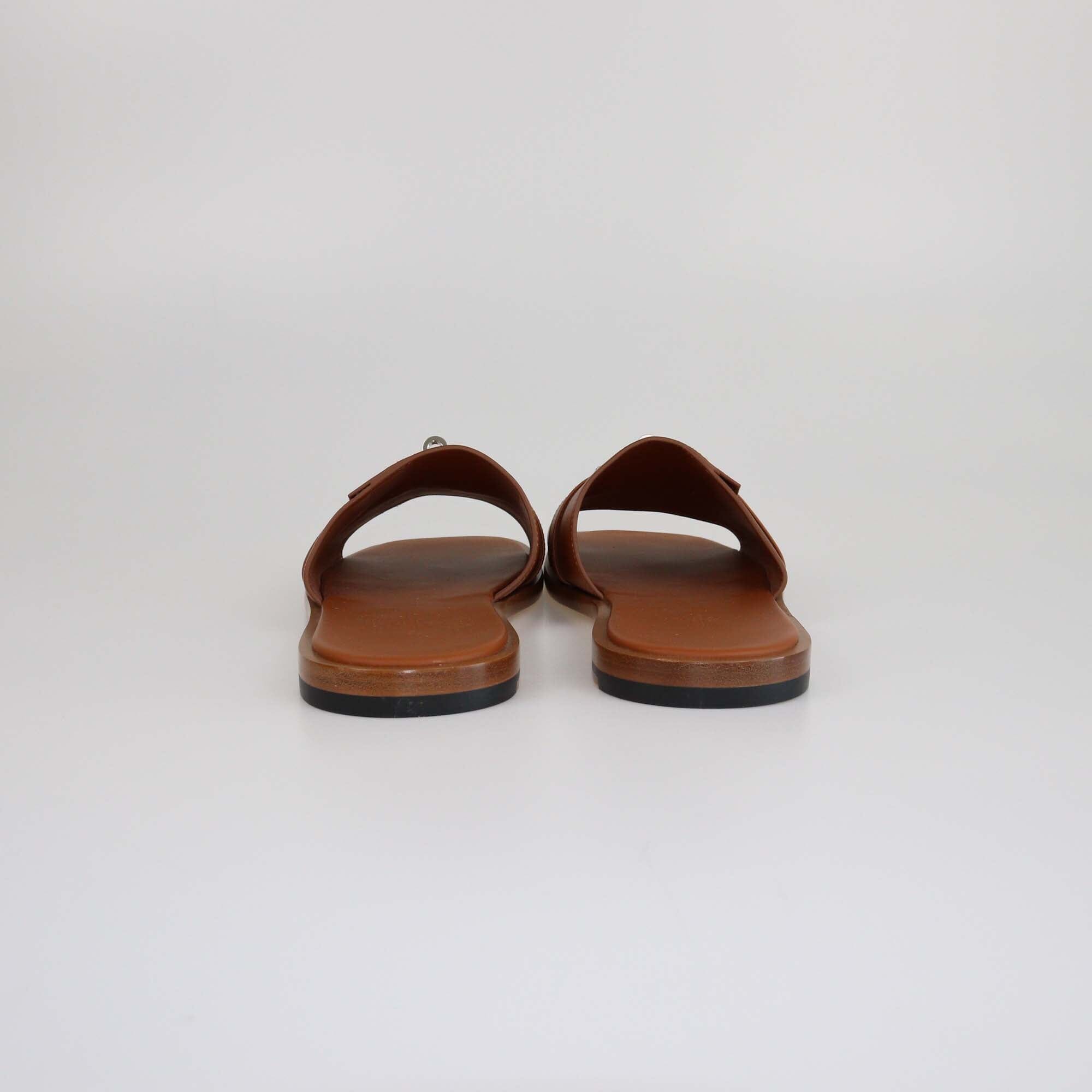 Hermes Naturel Gabriel Sandals Mens Hermes 