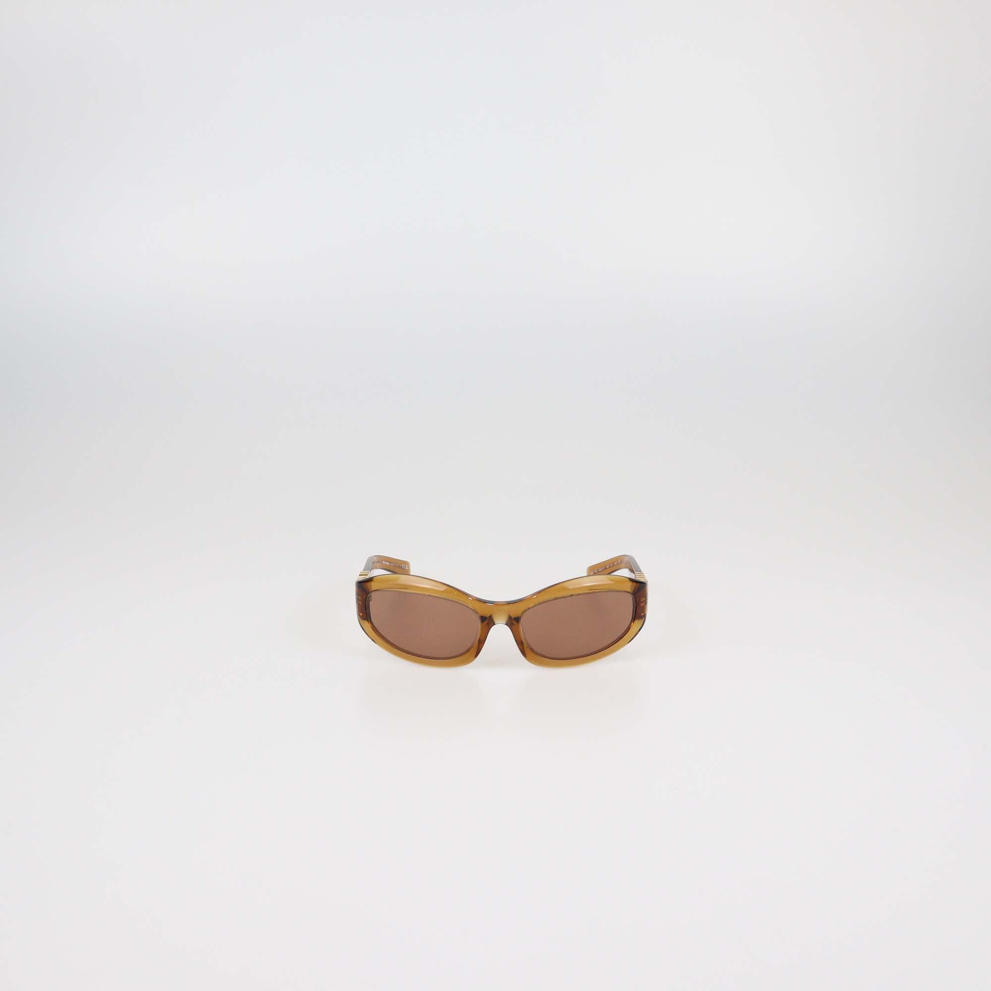 Miu Miu Brown Cat Eye Sunglasses