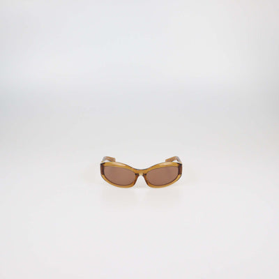 Miu Miu Brown Cat Eye Sunglasses