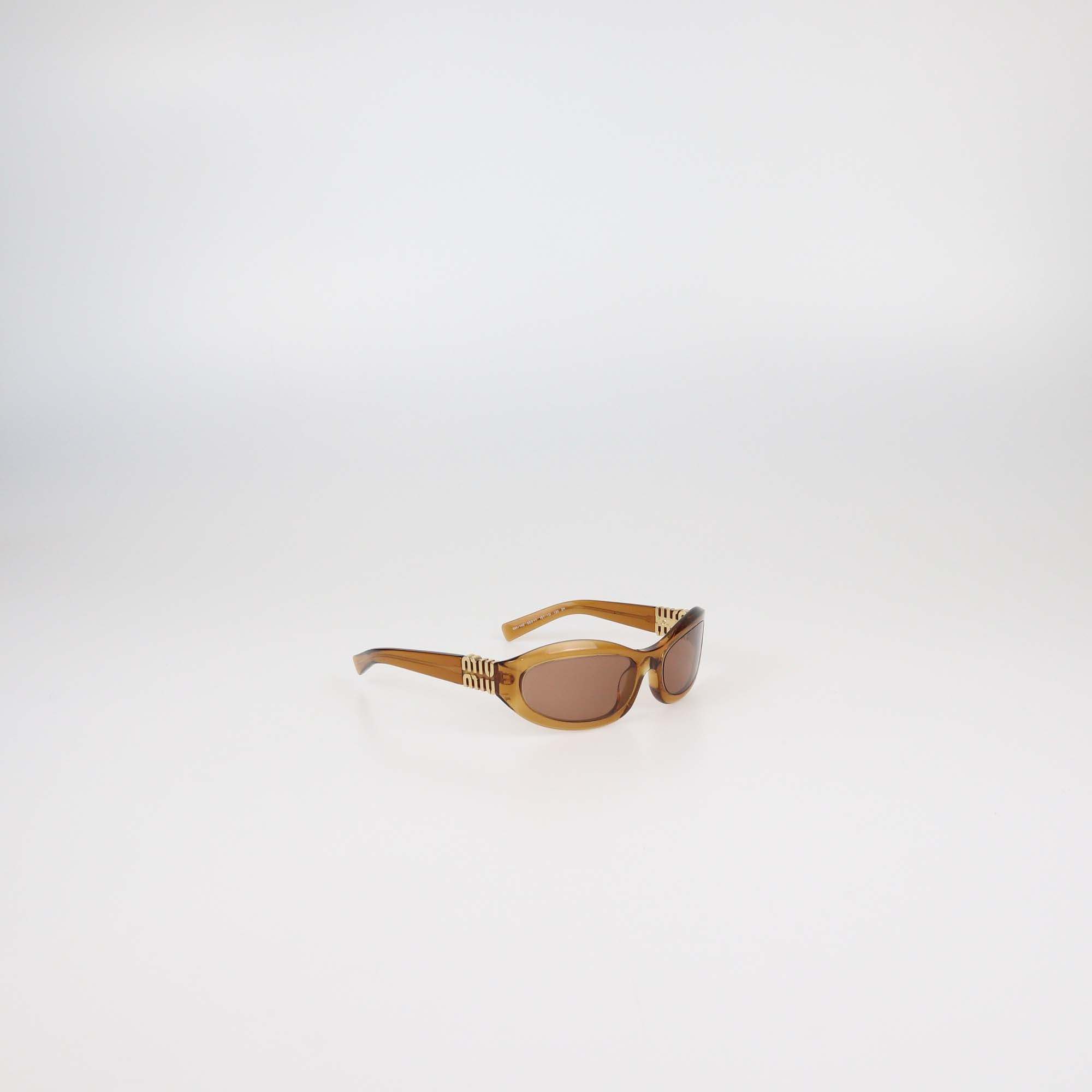 Miu Miu Brown Cat Eye Sunglasses