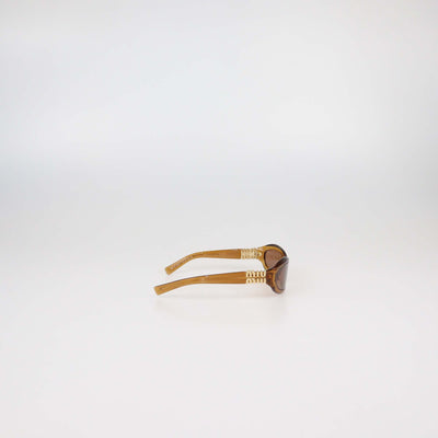 Miu Miu Brown Cat Eye Sunglasses