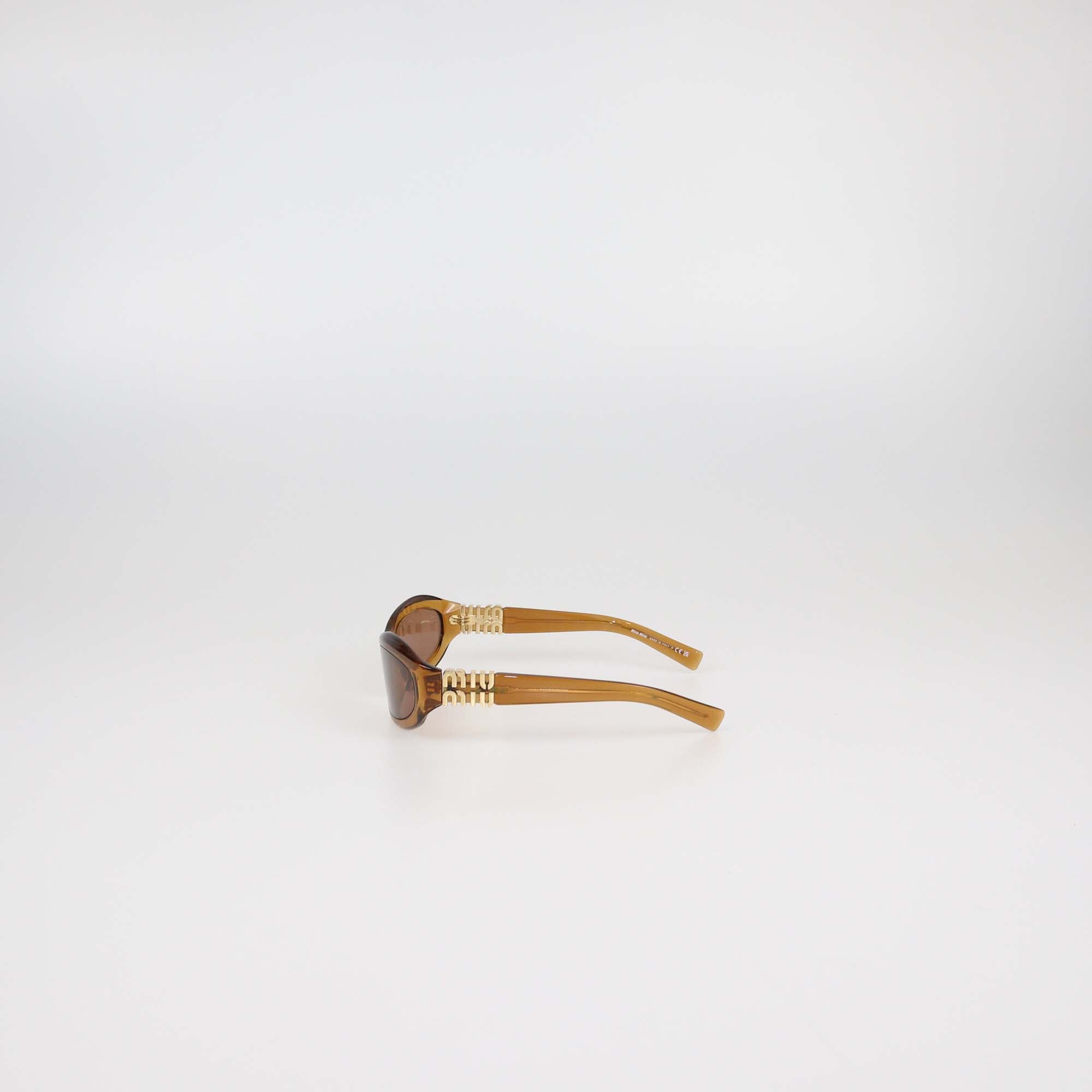 Miu Miu Brown Cat Eye Sunglasses