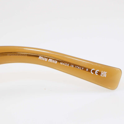 Miu Miu Brown Cat Eye Sunglasses