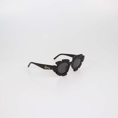 Loewe Black Flower Frame Sunglasses