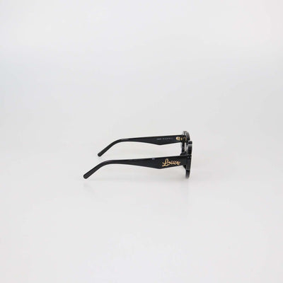Loewe Black Flower Frame Sunglasses