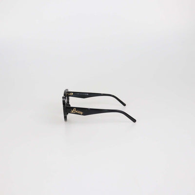 Loewe Black Flower Frame Sunglasses