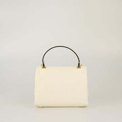 Valentino Ivory Mini One Stud Top Handle Bag Womens Valentino 