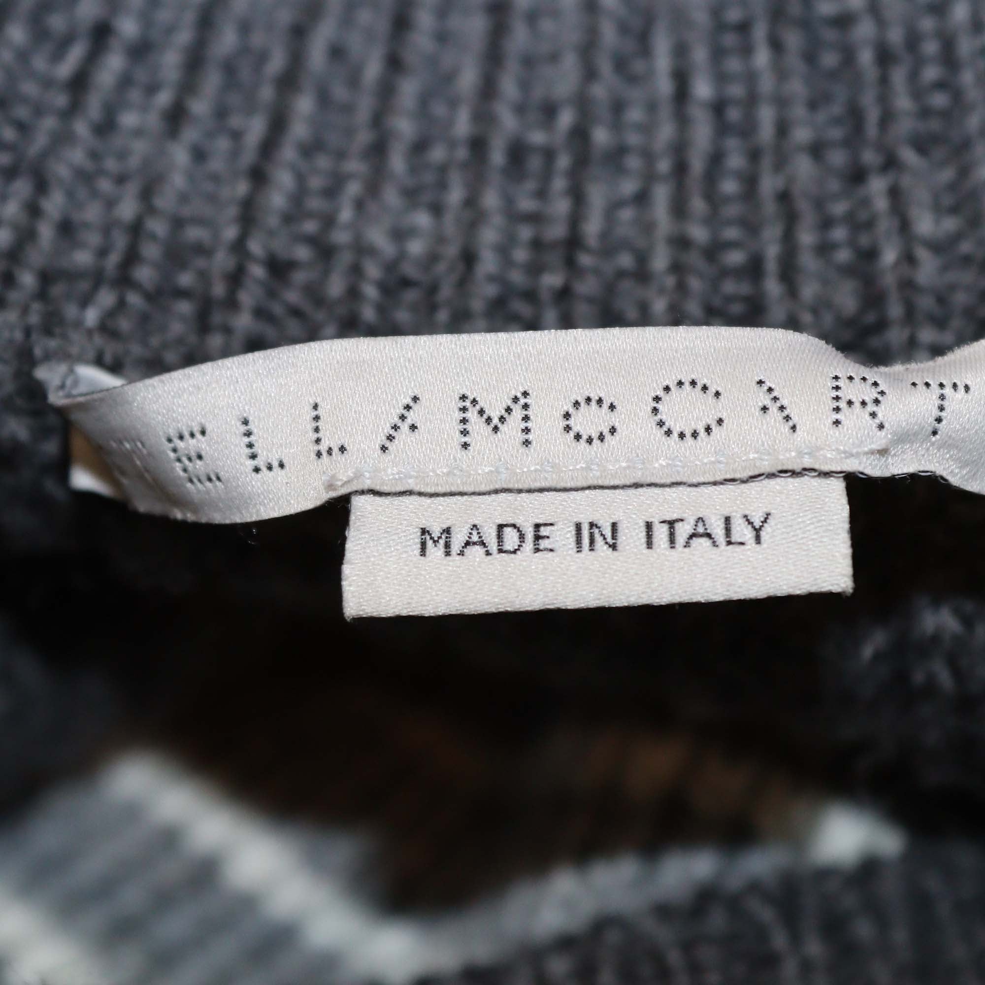 Stella McCartney Multicolor Striped Knitted Wool Midi Skirt