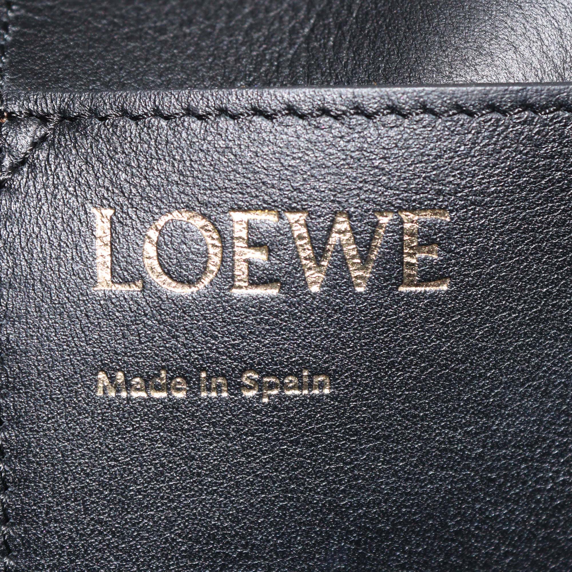 Loewe Cacao/Black Anagram Tote Womens Loewe 