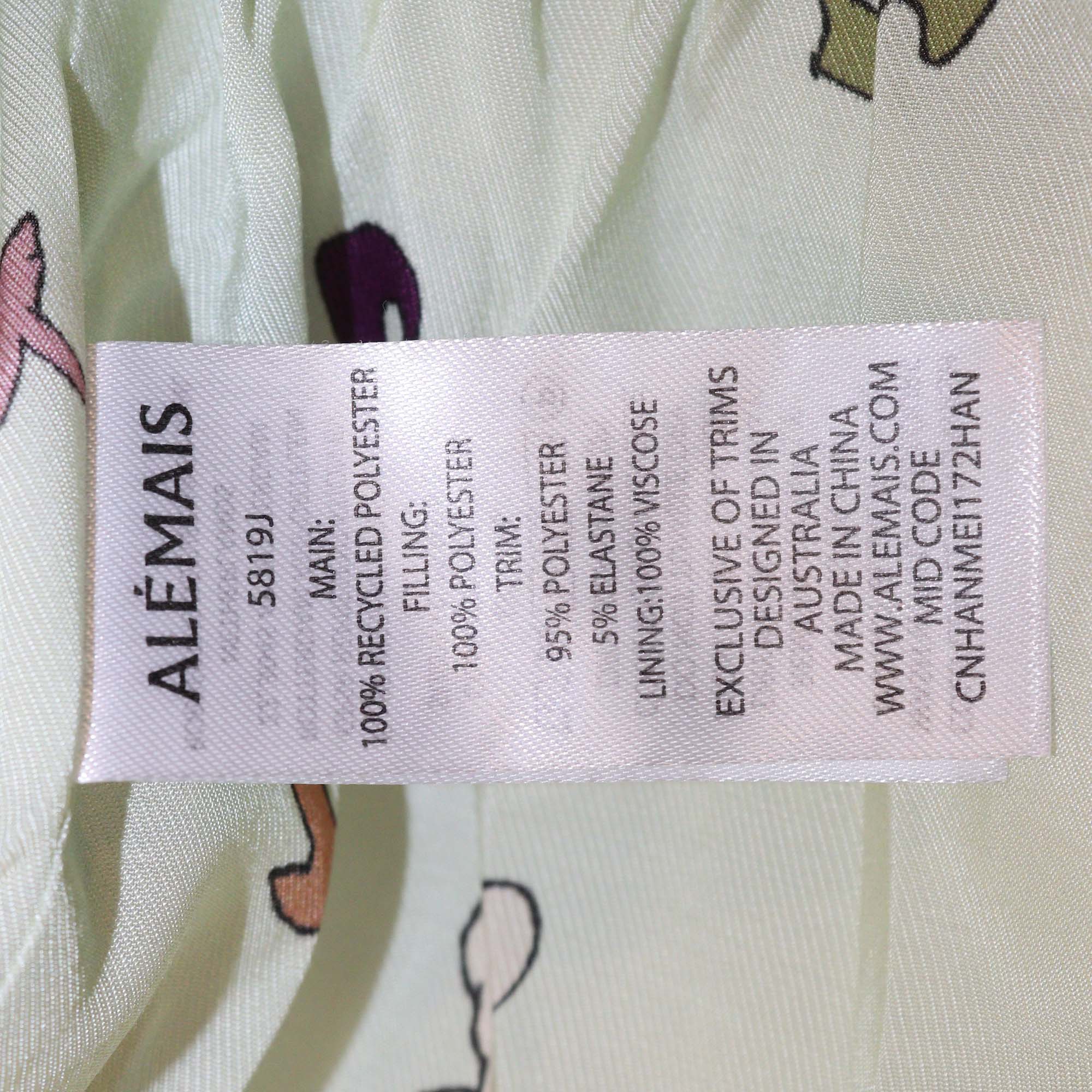 Alemais Brown Fredo Bomber Jacket