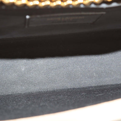 Saint Laurent Beige Leather Medium Kate Shoulder Bag