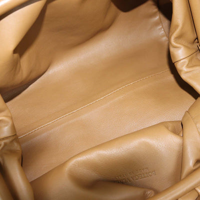 Bottega Veneta Brown Leather Classic The Pouch Clutch