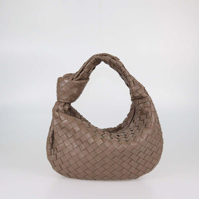 Bottega Veneta Brown Intrecciato Leather Teen Jodie Hobo