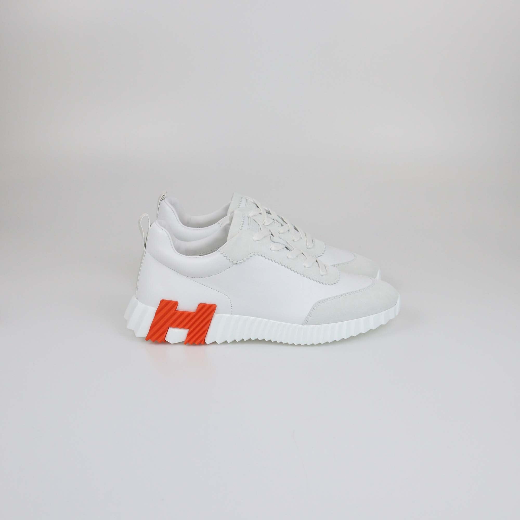 Hermes Blanc Bouncing Sneakers Mens Hermes 