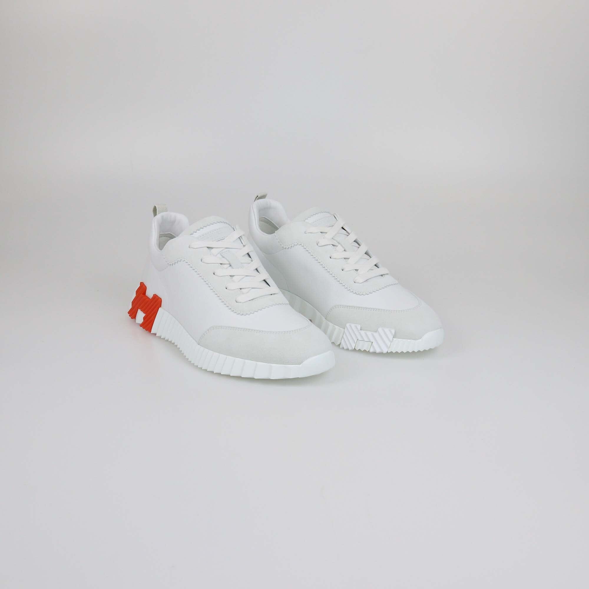 Hermes Blanc Bouncing Sneakers Mens Hermes 