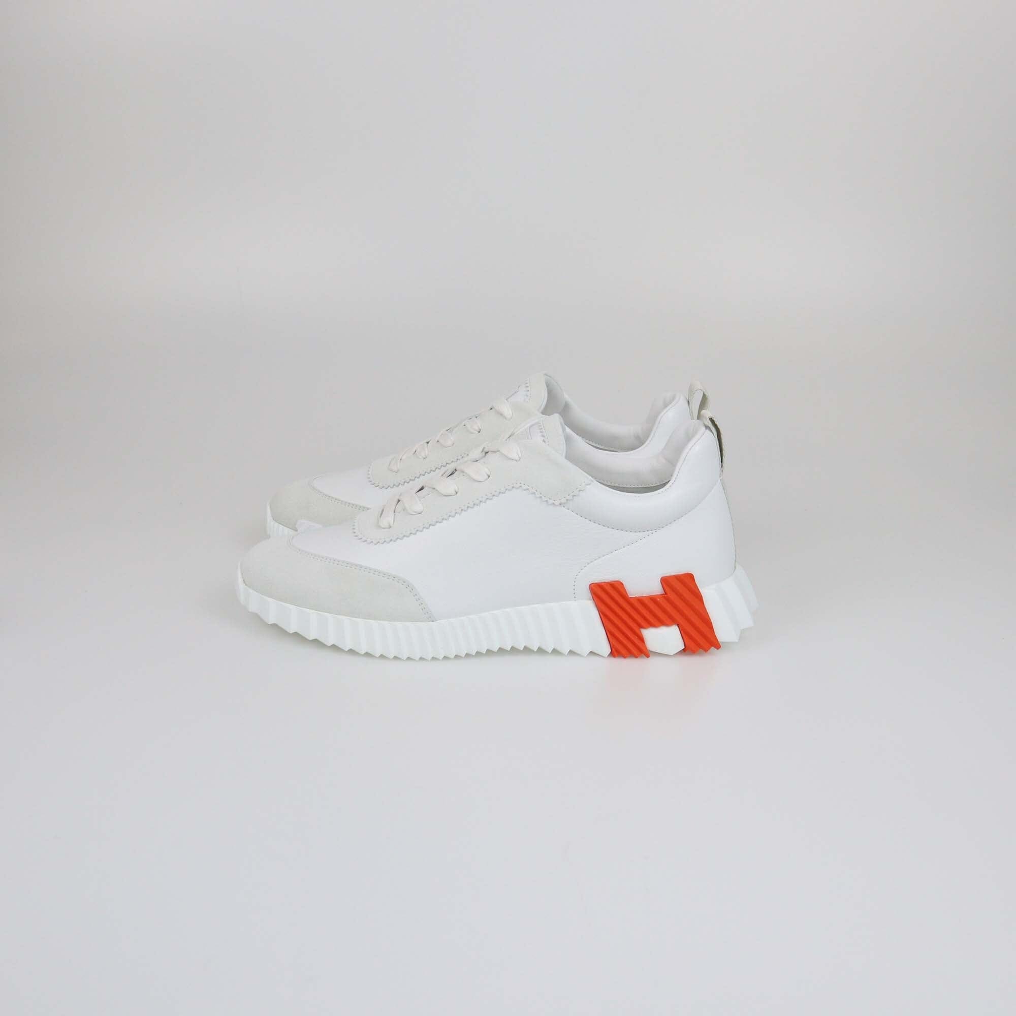 Hermes Blanc Bouncing Sneakers Mens Hermes 