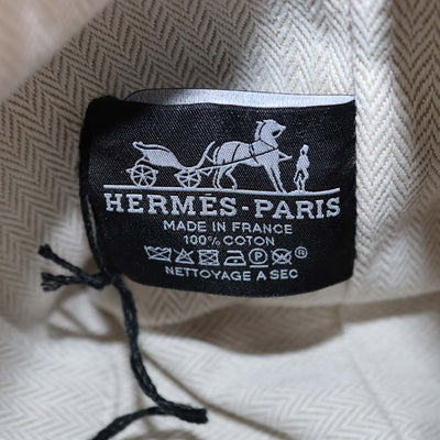 Hermes Marine Canvas Small Bride-A-Brac Case
