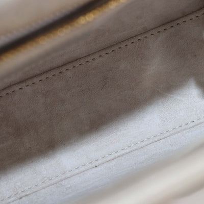Christian Dior Beige Cannage Leather Small Lady Dior Tote